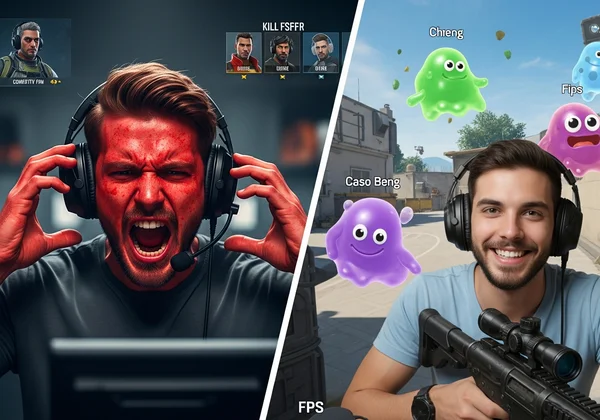 高压竞技FPS vs 趣味休闲游戏