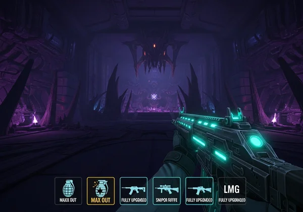 Kho vũ khí Funny Shooter 2 được nâng cấp tối đa sẵn sàng cho trận chiến