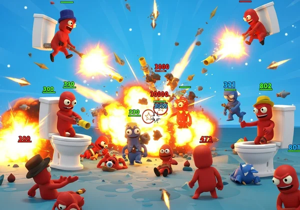 Hành động bùng nổ, vui nhộn từ game Funny Shooter 2