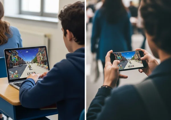 Chơi Funny Shooter 2 trên laptop và điện thoại di động